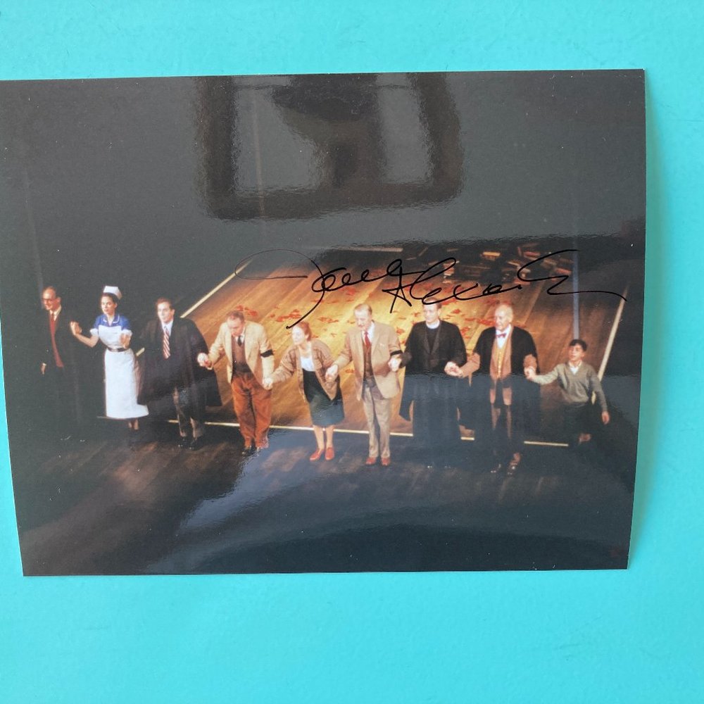 Jane Alexander Signed photo 4”X6” Color Broadway Shadowlands Curtain Call 1991